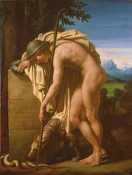 Illustration of the Poem The Gnat (Culex), Attributed to Virgil